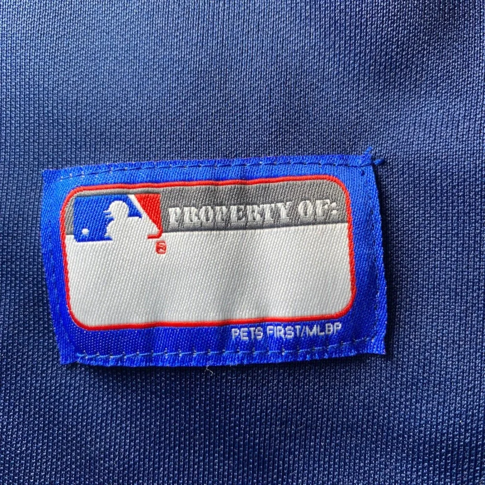 Pets First Houston Astros Dog Size Large Jersey Navy Blue‎ MLB Baseball EUC